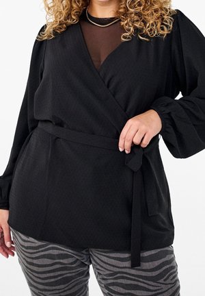 Bluse - black