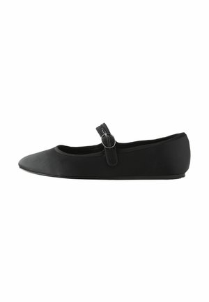 REGULAR FIT - Ballerinasko m/ rem - black satin