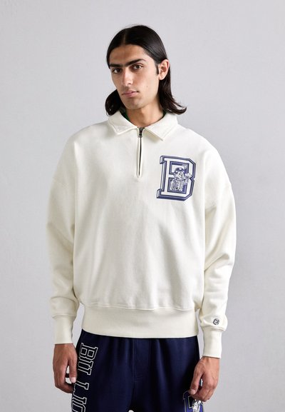 Billionaire Boys Club MASCOT QUARTER ZIP - Sweatshirt - off-white