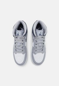 Jordan AIR JORDAN 1 UNISEX - Visoke tenisice - white/midnight navy/wolf grey