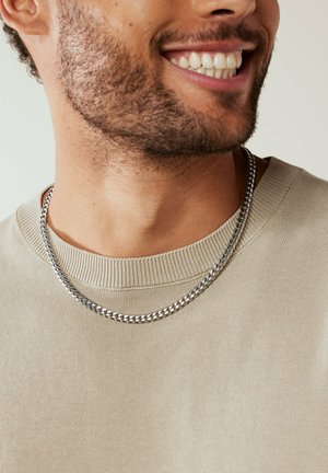 Lucardi, STATEMENT - Ketting - silver-coloured no stone