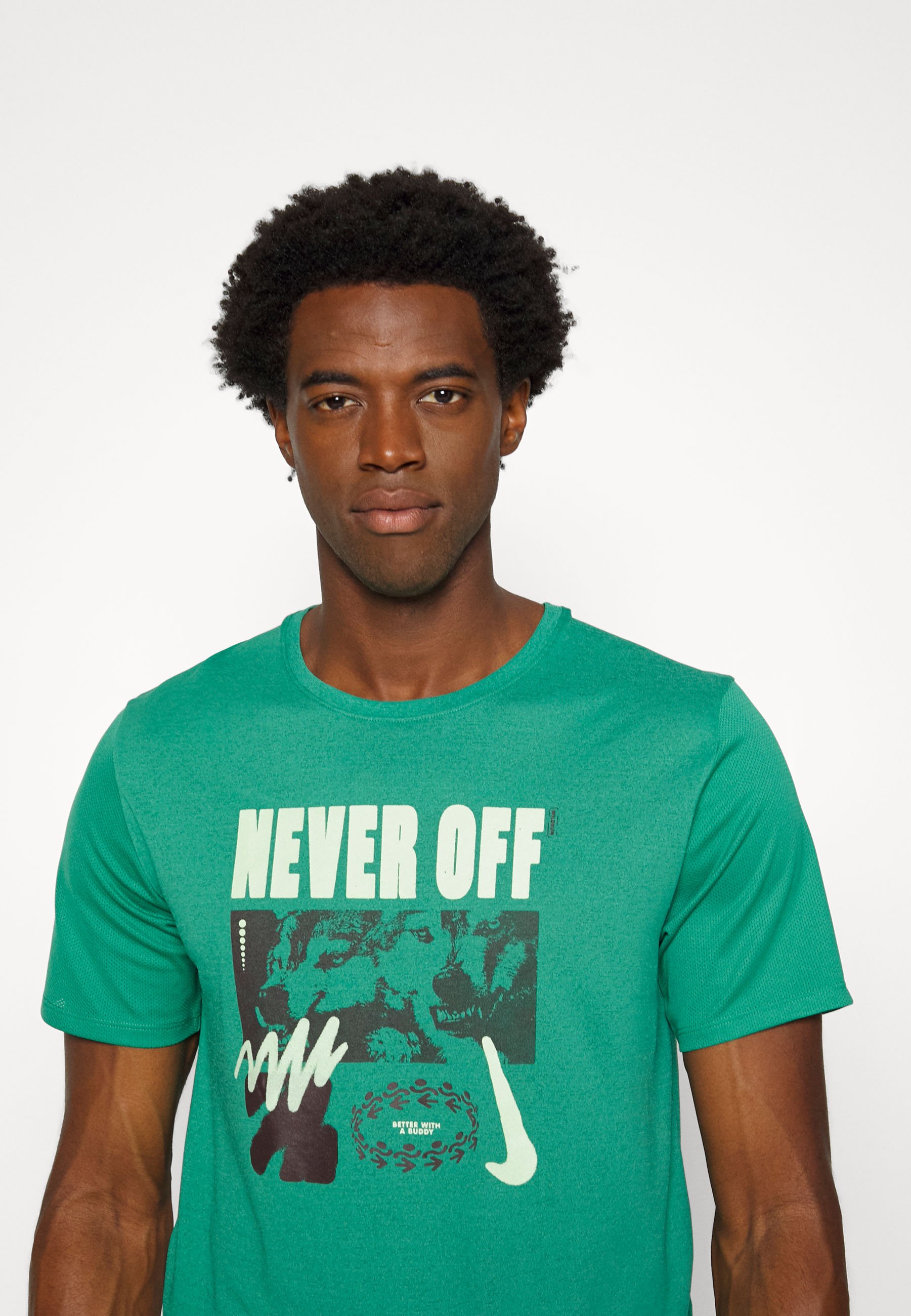 Nike Performance MILER - Print T-shirt 