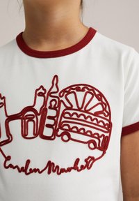 WE Fashion Marškinėliai su spaudiniu - red