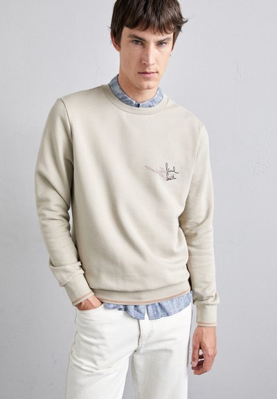 Paul Smith WITH CHEST EMBROIDERY - Sweatshirt - beige