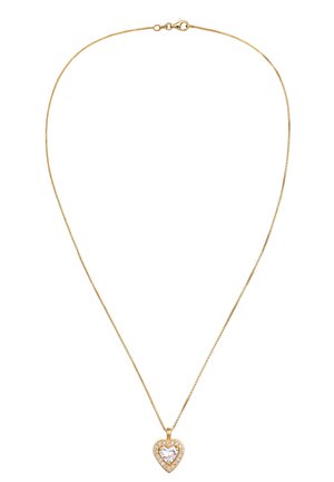 Elli SPARKLING HEART LAYER - Ketting - gold-coloured