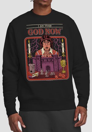 Cotton Soul, STEVEN RHODES I AM YOUR GOD NOW - Sweatshirt - black