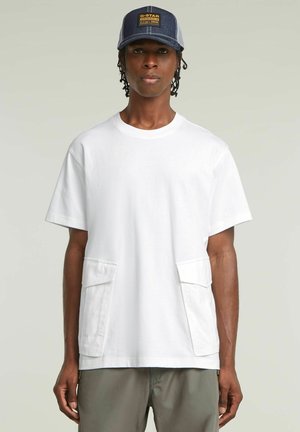 ROVIC LOOSE  - T-shirt basic - white