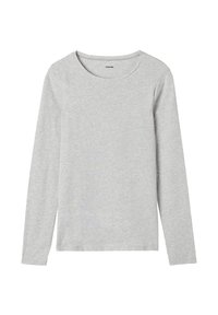 STRETCH ROUND-NECK - T-shirt à manches longues - grigio melange chiar