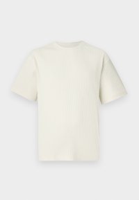 JJEURBAN EDGE STRUCTURE TEE  - Osnovna majica kratkih rukava - antique white
