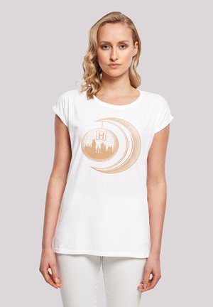 HARRY POTTER HOGWARTS MOON - Print T-shirt - white