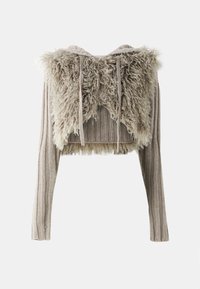 MONGOLIAN SHRUG - Cardigan - beige