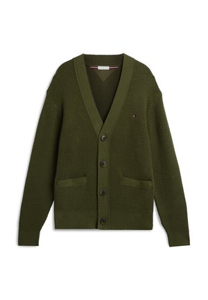 Tommy Hilfiger, WAFFLE STRUCTURE  - Gilet - huntsman green