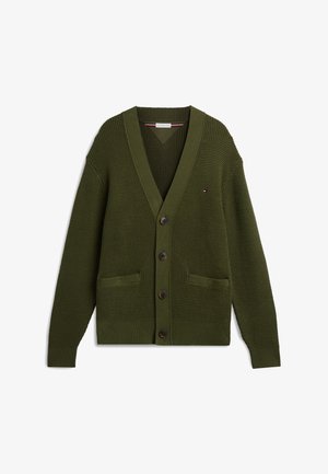 Tommy Hilfiger, WAFFLE STRUCTURE - Ζακέτα - huntsman green
