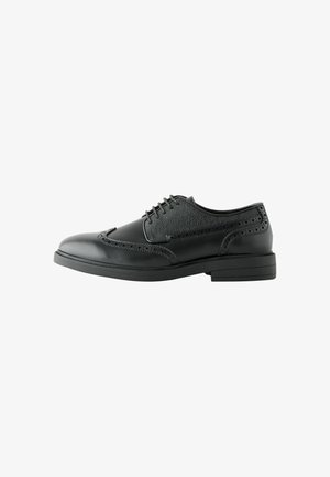 Next BROGUE - REGULAR FIT - Pantofi cu șiret - black