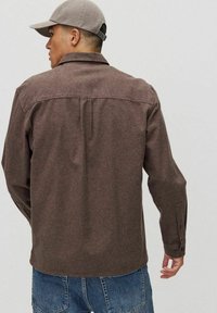Dobber MORGAN - Overhemd - taupe melange