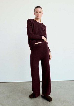 Mango, ADULT - Jersey de punto - bordeaux