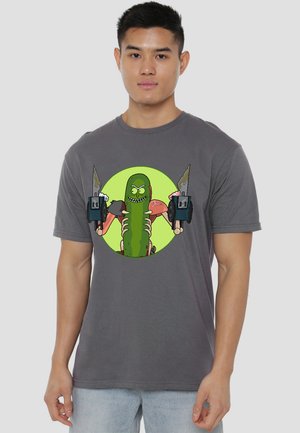 Cotton Soul, RICK AND MORTY I LOVE MYSELF - Print T-shirt - anthracite