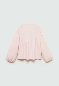 Mango Kids Bluza z gumbi - pink