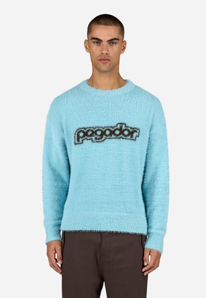 VOLTERRA FURRY - Pulóver - frost blue