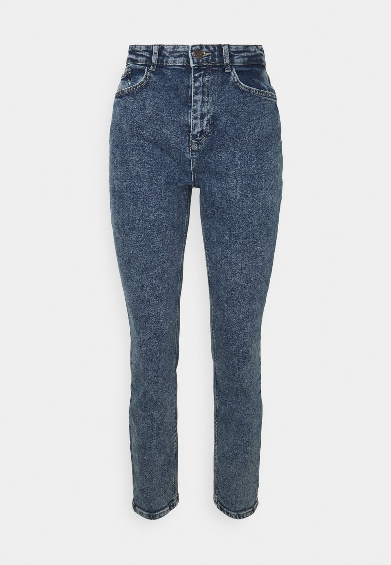 Noisy May Jeans Tapered Fit blauw denim/bluedenim