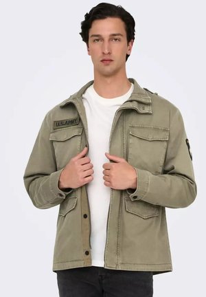 Giacca leggera - olive night