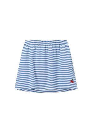 GESTREIFTER  - A-lijn rok - blau