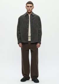 DOUBLE A BY W.W. COOPER - Shirt - black sand