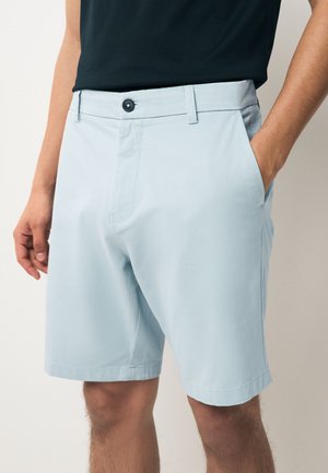STRAIGHT FIT STRETCH - Rövidnadrágok - aqua blue