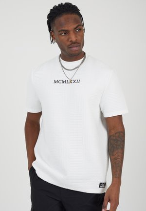 Brave Soul PHARAOH GDP - T-shirt print - off white
