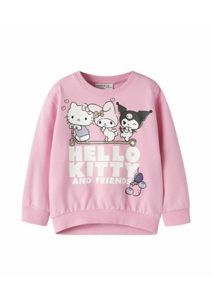Name it SWEATSHIRT HELLO KITTY - Sweatshirt - begonia pink