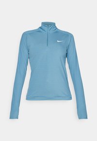 DRI-FIT PACER - Long sleeved top - smokey blue/reflective silver