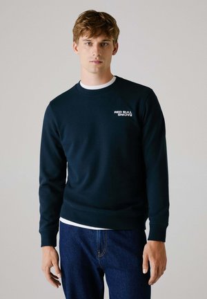 REFLECT LOGO CREW - Sweatshirt - Dark blue