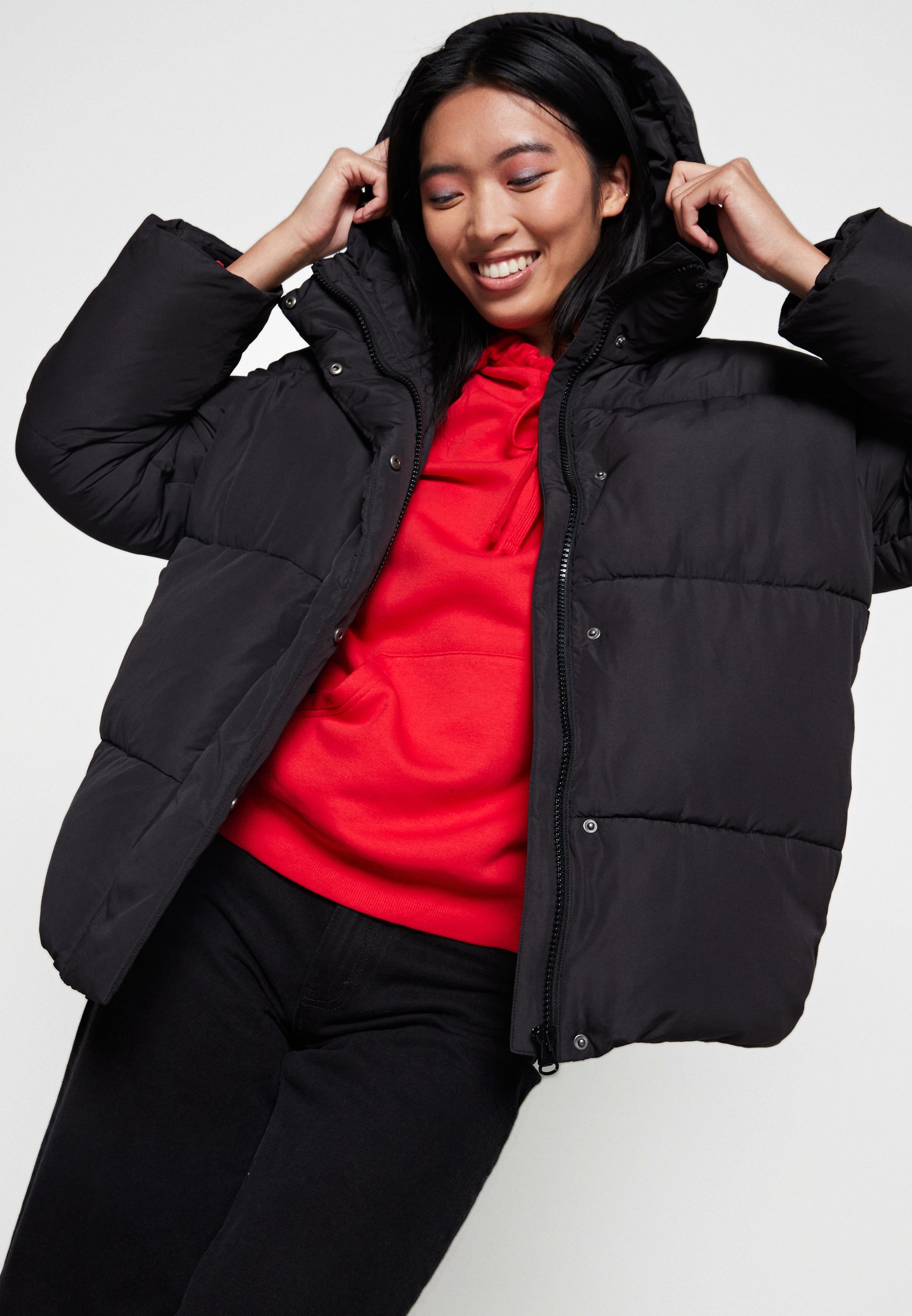 Monki Winter jacket - black - Zalando.ie