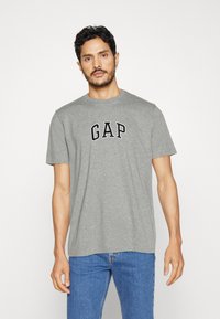 GAP NEW ARCH - Trükipildiga T-särk - grey heather