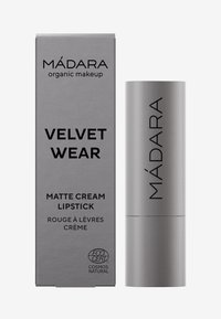 MÁDARA VELVET WEAR MATTE CREAM LIPSTICK ciemnoczerwony
