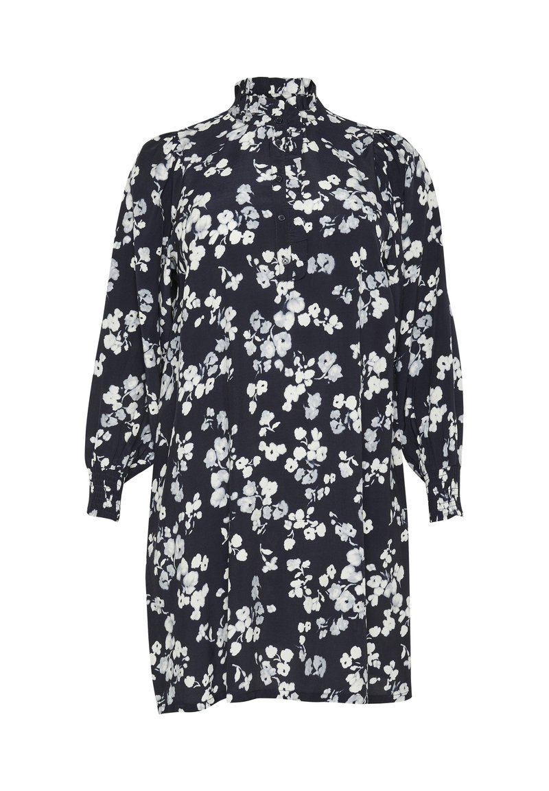 Kaffe Curve Blousejurk donkerblauw
