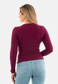 Tommy Jeans Maglietta a manica lunga - rouge