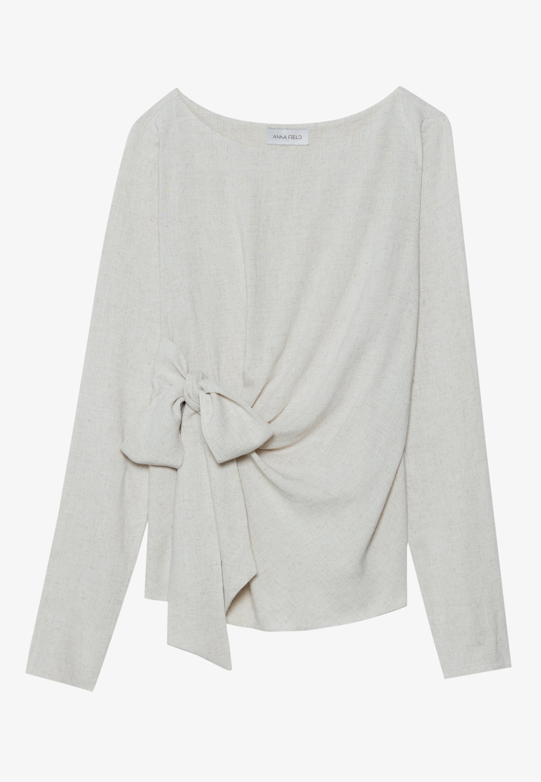 売れ筋商品|||アンナ フィールド シャツ レディース トップス LINEN MIX BLEND BLOUSE - Blouse - beige Anna Field by Zalando LINEN MIX BLEND BLOUSE - Blouse