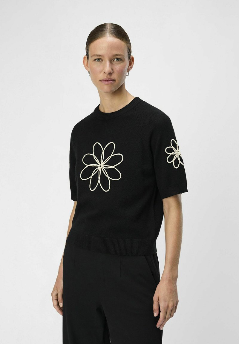Object KURZARM - T-shirts print - black