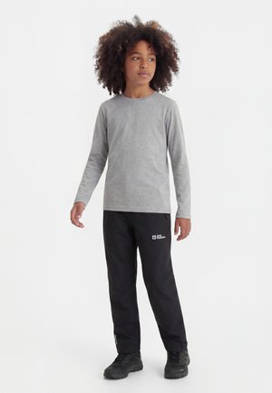 Jack Wolfskin SNOWY DAYS PANTS UNISEX - Παντελόνι για χιόνι - black