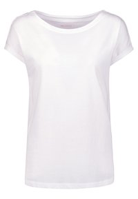 CAP SLEEVE - Triko s potiskem - white
