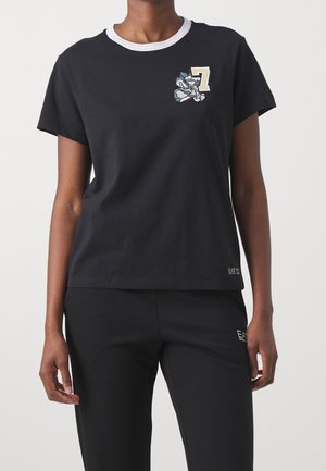 T-shirt imprimé - black