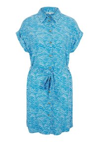 TOM TAILOR DENIM Blusenkleid - blue