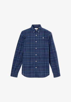 Timberland STRETCH CHECK - Skjorter - dark blue