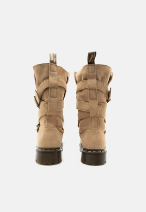 Rang 15: Dr. Martens - ANISTONE STRAP HIGH BOOT UNISEX - Bottes de cowboy / motard