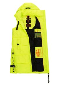 Navahoo SCHNUFFELCHEN - Weste - neon green