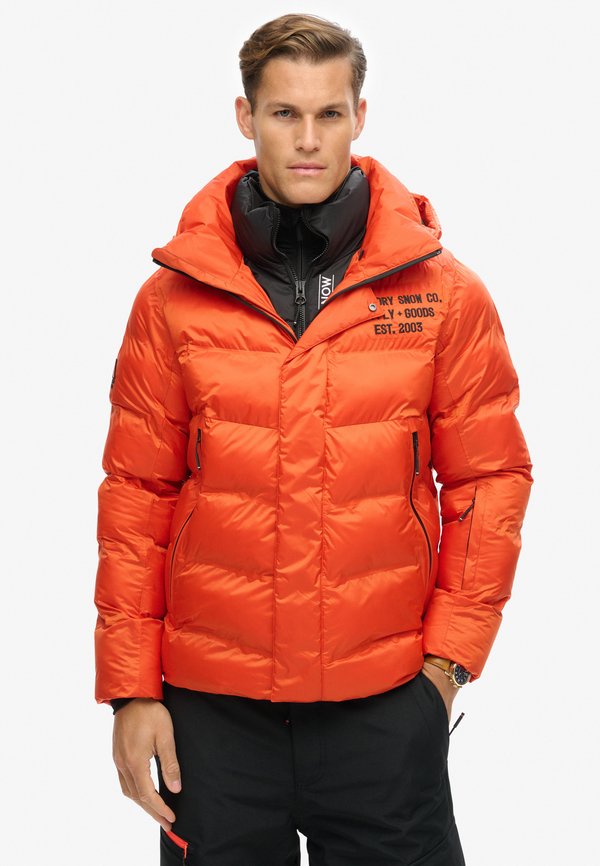 Winterjacke - flame orange