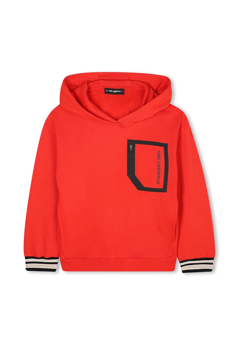 KARL LAGERFELD KIDS Hoodie rood KARL LAGERFELD KIDS Hoodie rood