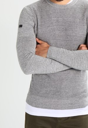 Jersey de punto - mottled grey