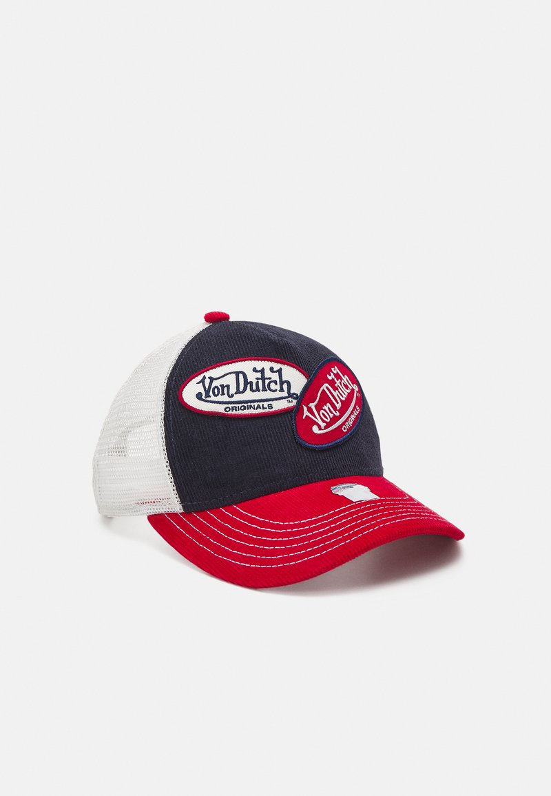 Von Dutch TRUCKER RUSSEL UNISEX - Kepuraitė - navy/white
